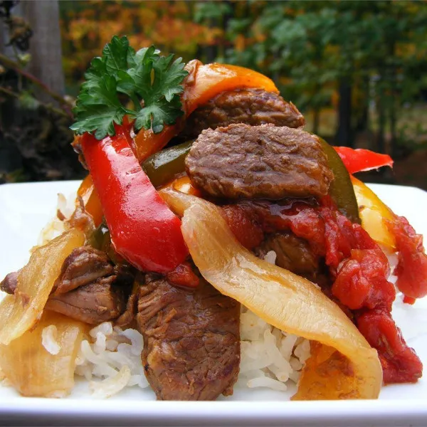 recette Steak au poivre à la mijoteuse