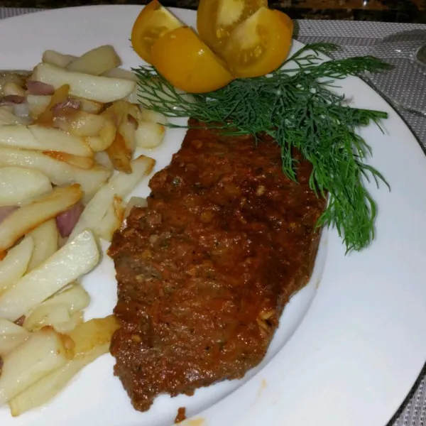 receta Steak Continental