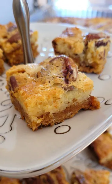 receta Blondies De Caramelo