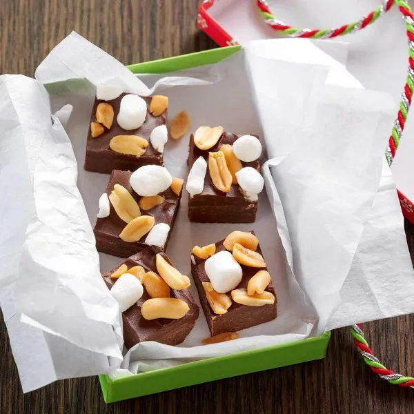 receta Rocky Road Chocolate Bites