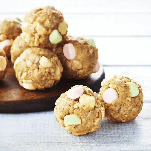 receta Confetti Peanut Bouchées au beurre