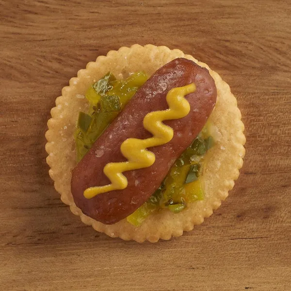 receta Bouchées de hot-dog RITZ