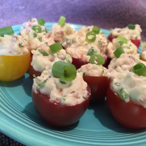 receta Bouchées de tomates cerises