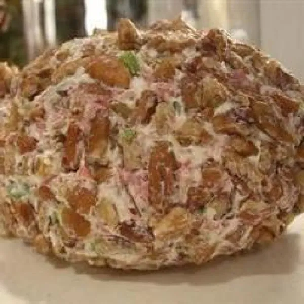 recette Boule de fromage à la crème et viande hachée de bœuf séchée