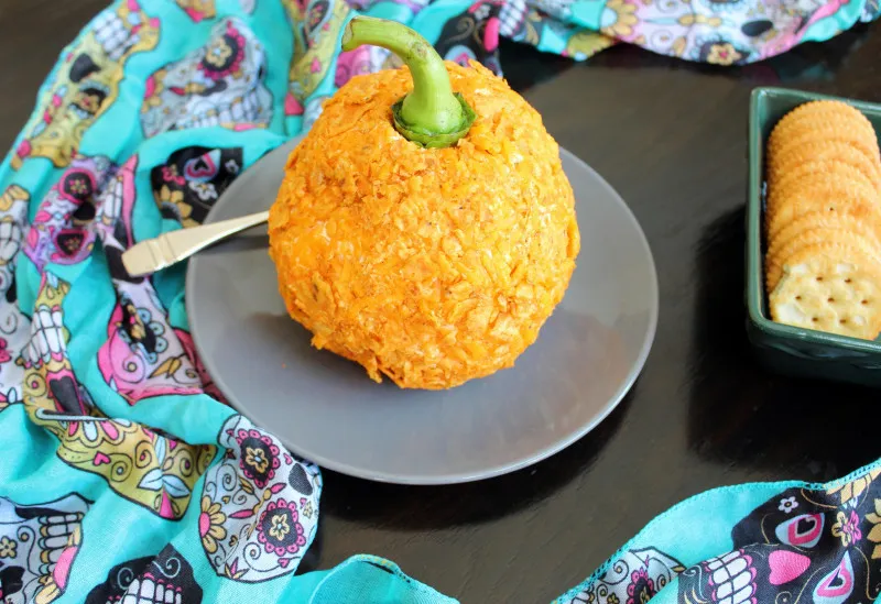 receta Boule de Fromage d'Halloween