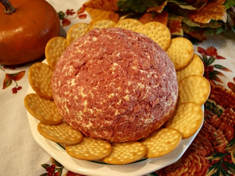 receta Cheese Ball Dry Beef