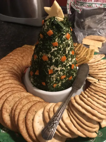 recetas Bola De Queso Del Árbol De Navidad