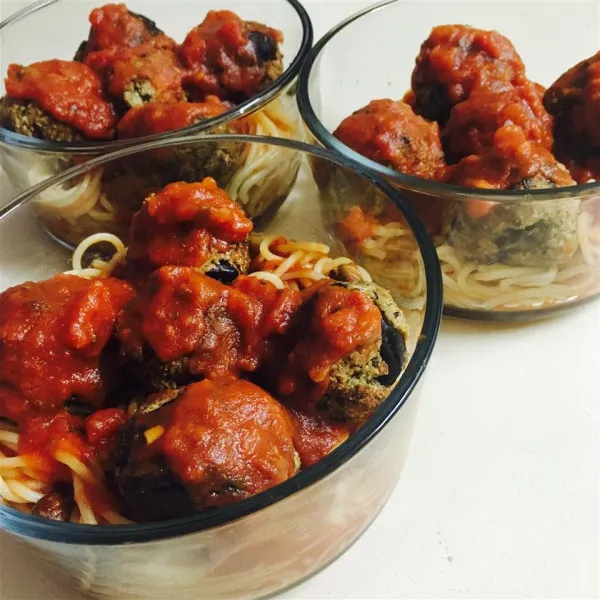 receta Boulettes d'aubergines de tante Mary