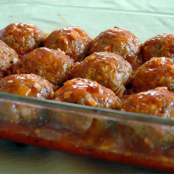 receta Boulettes de viande synthétique aigre-douce