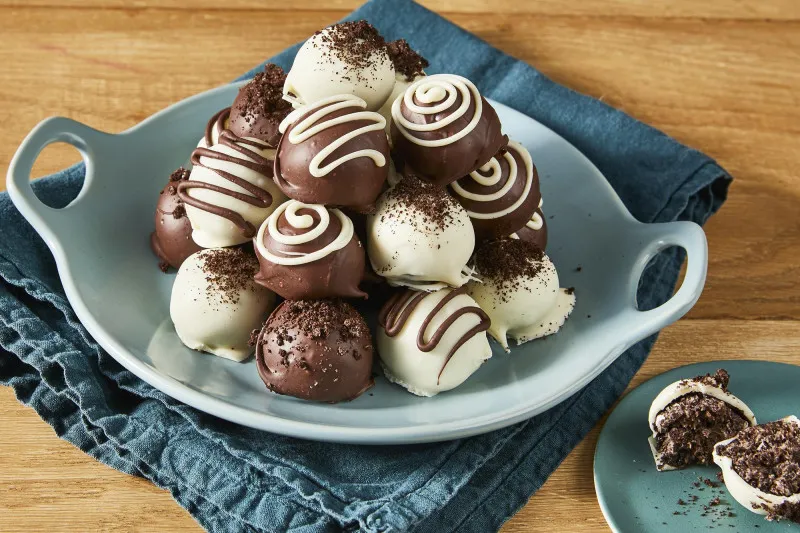 receta Boules aux biscuits OREO