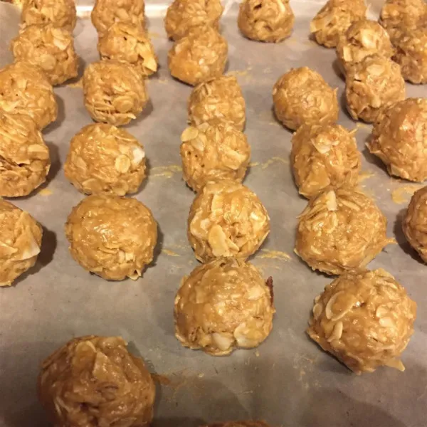 recepta Daniel Fast Peanut Butter Balls