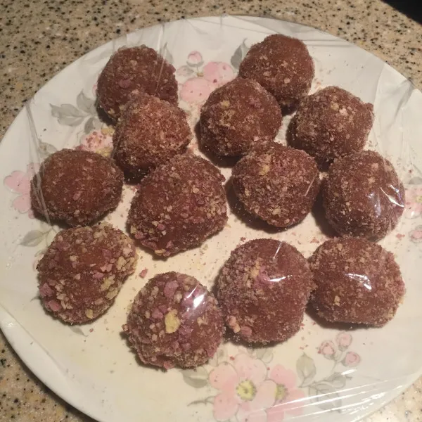 receta Bolas De Mantequilla De Maní Y Miel