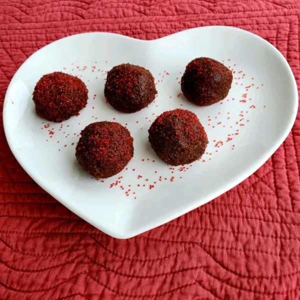 receta Boules de vin au chocolat