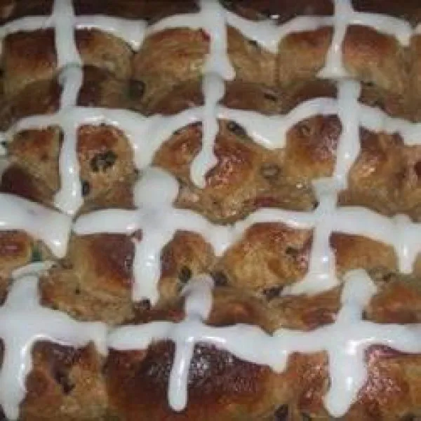 receta Hot Cross Buns Ii