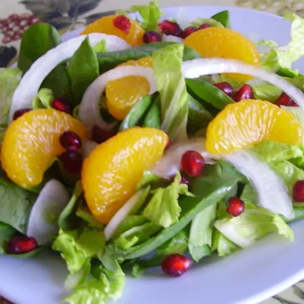 receta Bonita Ensalada De Granada