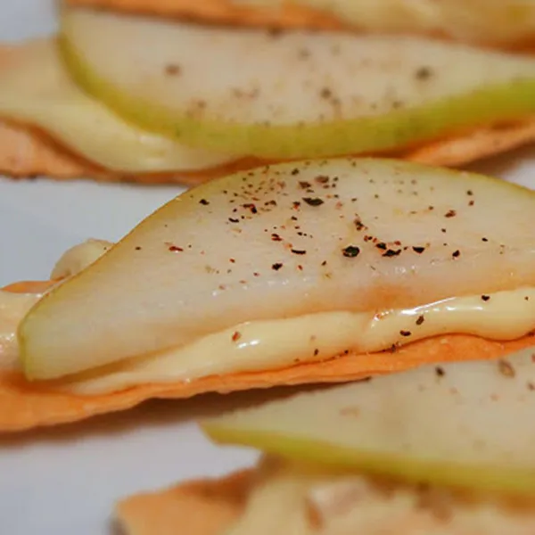 recetas Brie Del Chef John Con Pera Madura Y Pimienta Negra