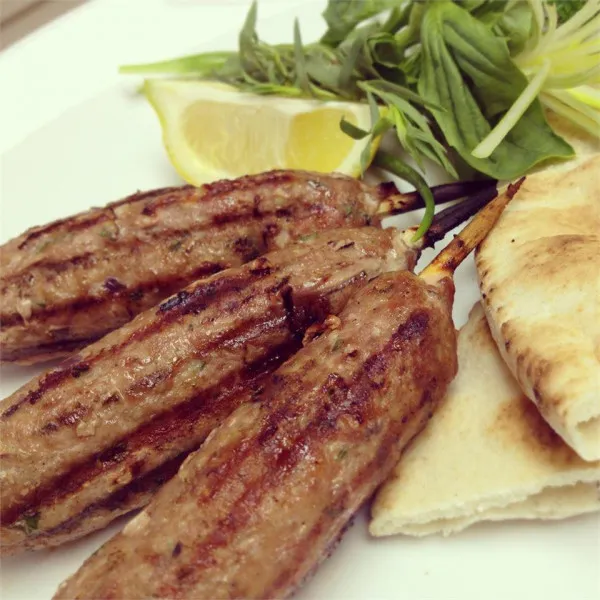 receta Brochettes de Kofta