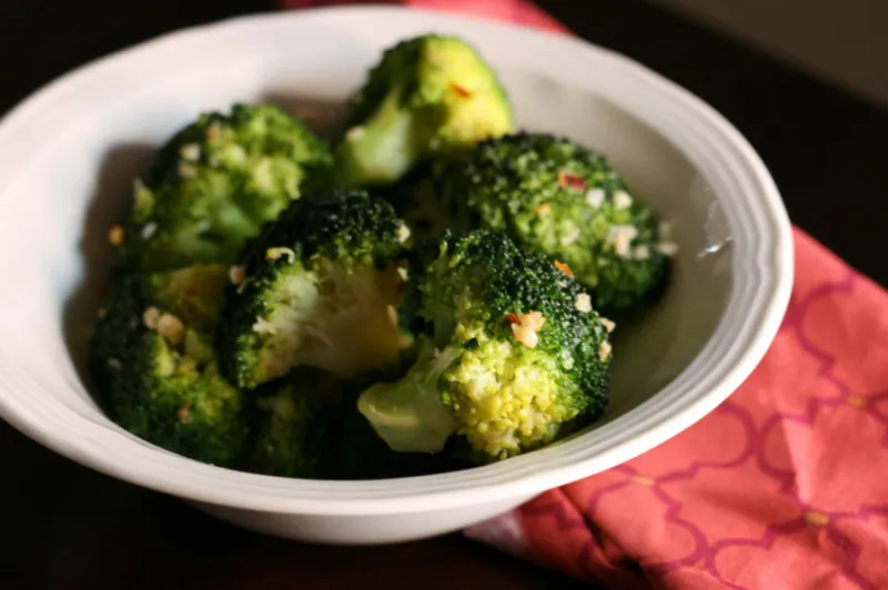 receta Brocoli épicé à l'ail