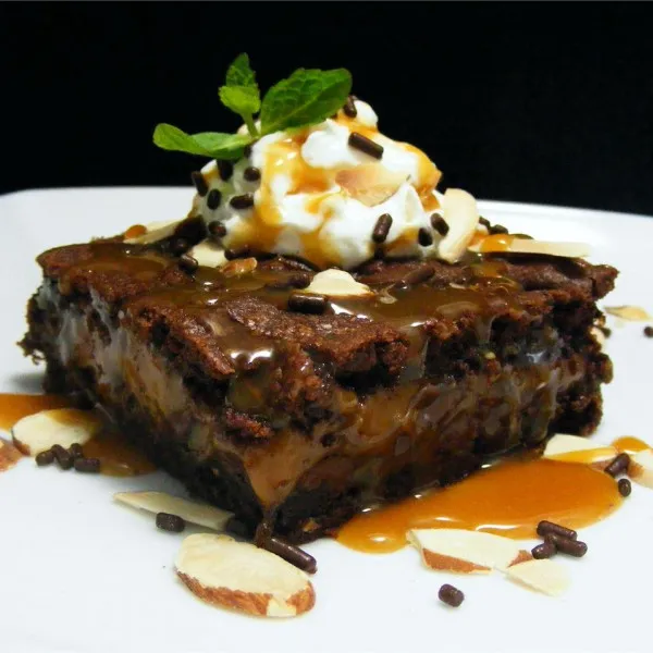 przepisy Caramel Brownies III