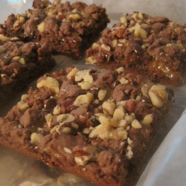 receta Brownies De Caramelo