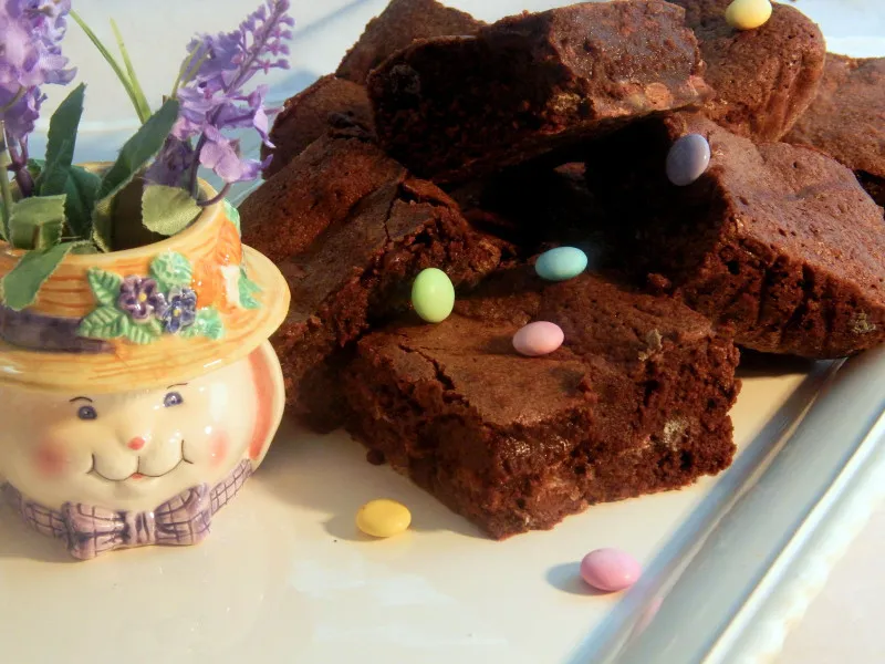 recetas Brownies De Chocolate De Plato Hondo