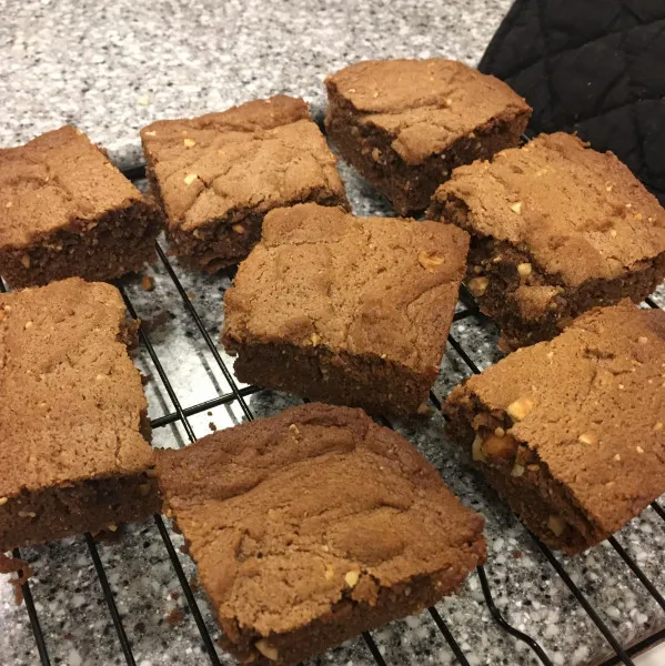 Przepis Peanut Butter Brownies I