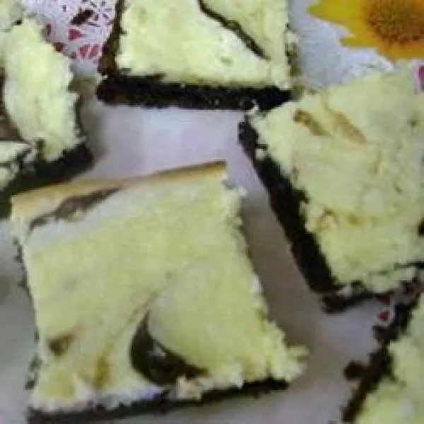 recette Brownies au fromage à la crème II