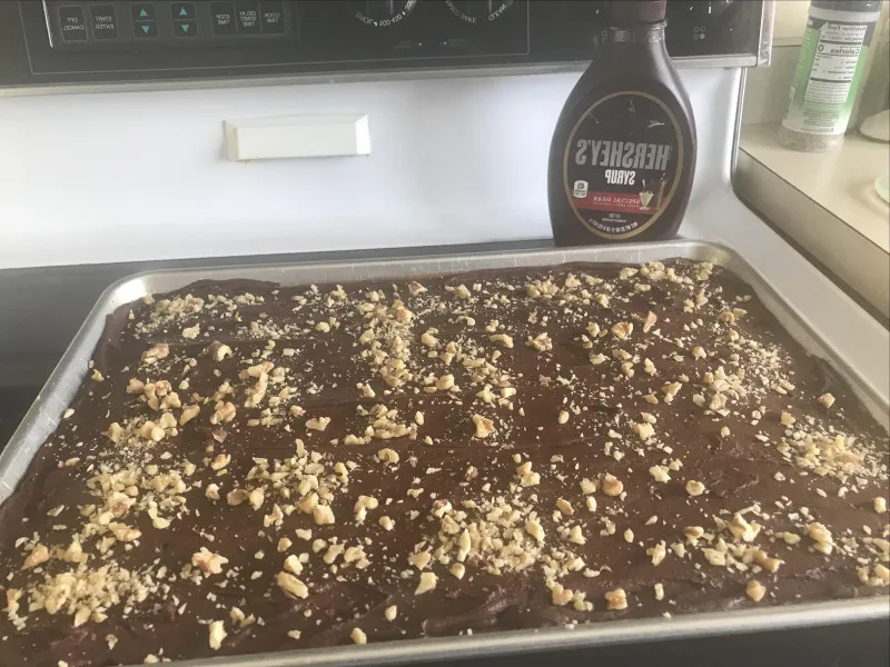 recette Sirop de chocolat Brownies