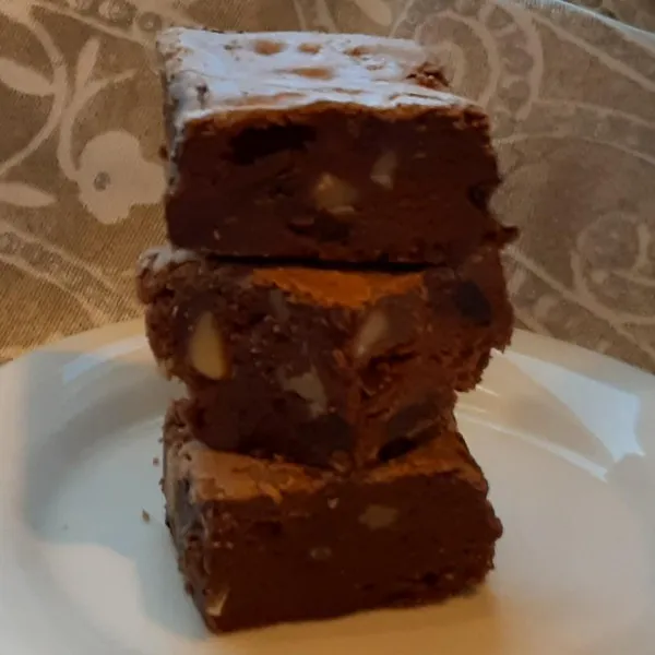 receta Brownies D e Blé entier