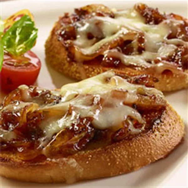 receta Bruschetta à l'oignon Français