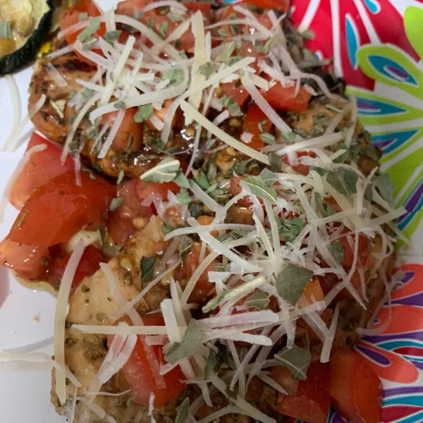 receta Bruschettas De Pollo