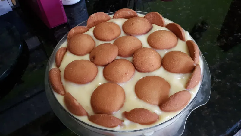 receta Banana Pudding III