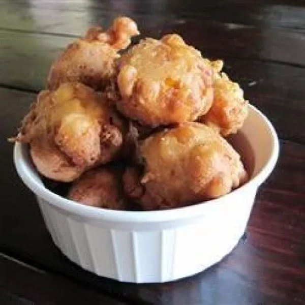 recetas Buñuelos De Jamón Y Maíz