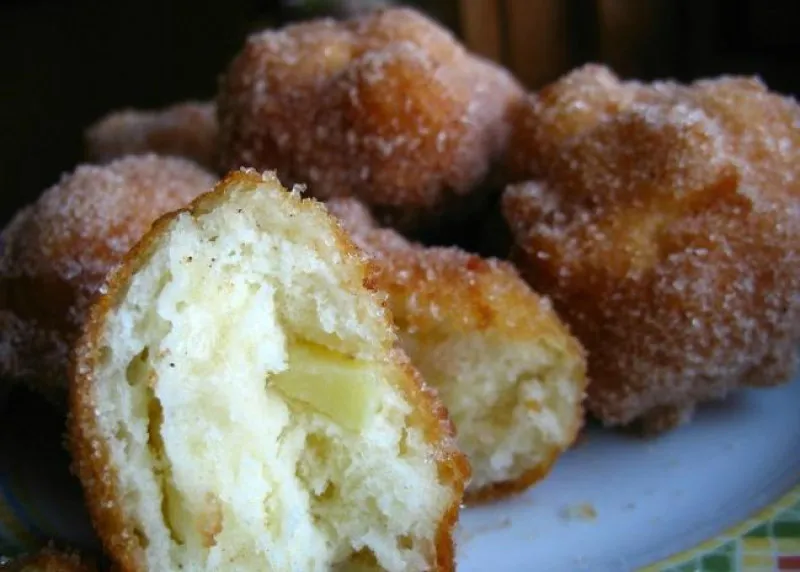 recetas Buñuelos De Manzana De Mamá