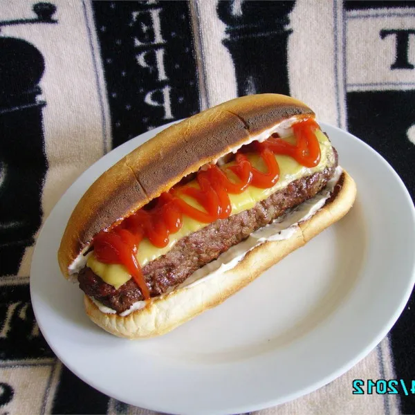 receta Burger Dog Americano