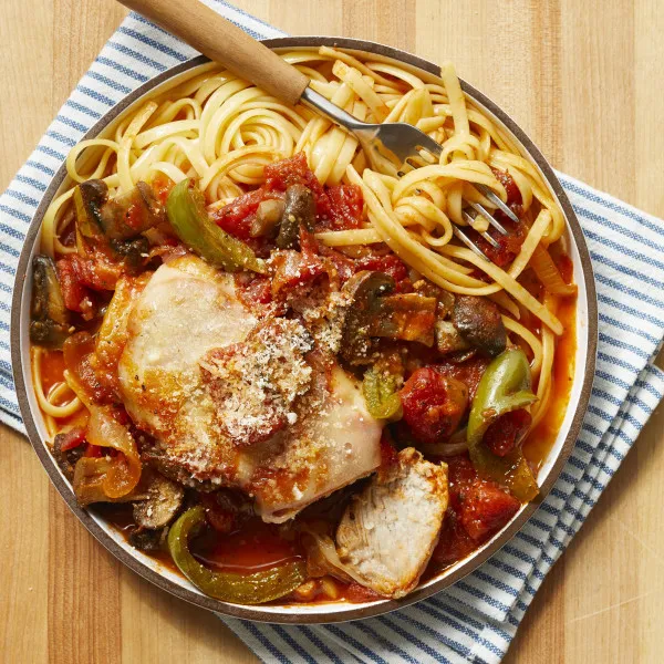 recetas Cacciatore De Cerdo En Olla De Cocción Lenta