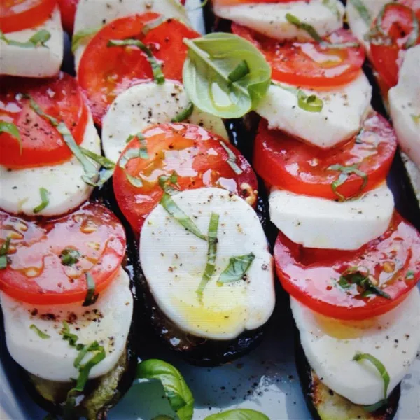 receta Courgettes farcies Caprese