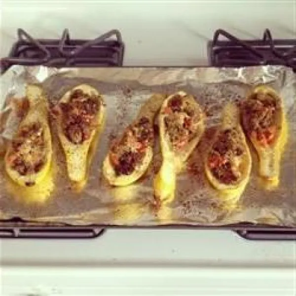 Przepis Chef John's Stuffed Summer Squash