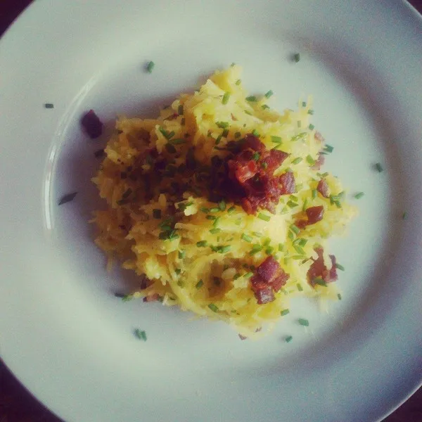 receta Courge spaghetti Carbonara