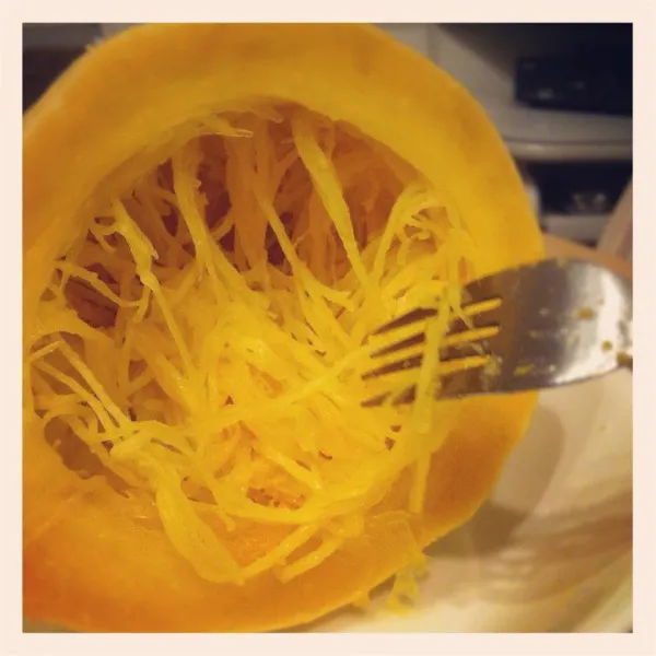 receta Courge spaghetti II