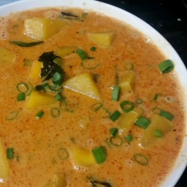 recetas Calabaza Moscada Al Curry Rojo