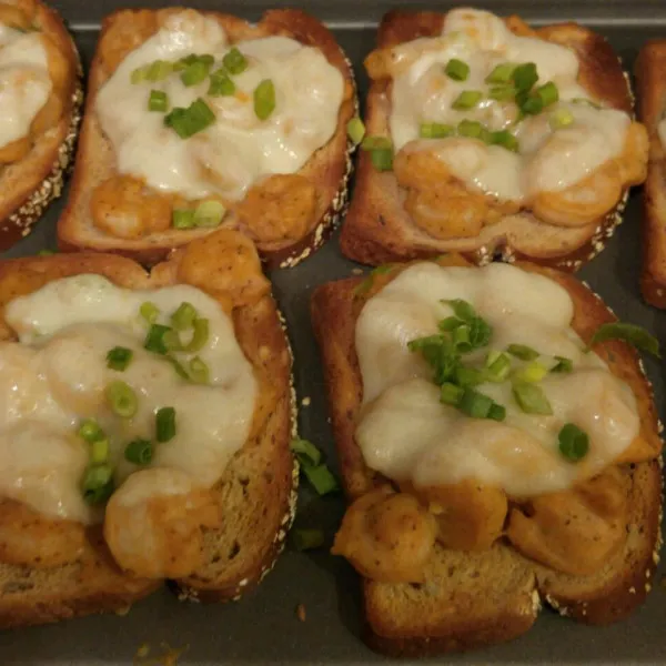 receta Crevettes fondantes