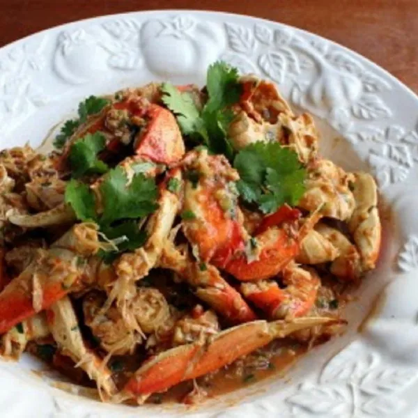 receta Crabes de Singapour épicés