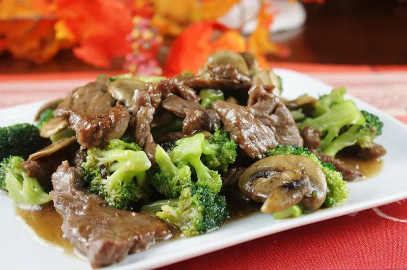 receta Viande De B Roccoli piquant et épicé