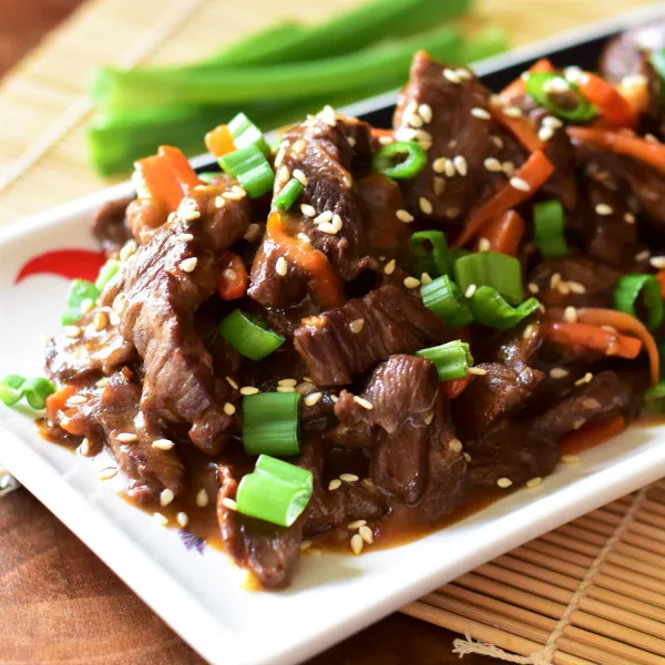 receta Carne Mongola I