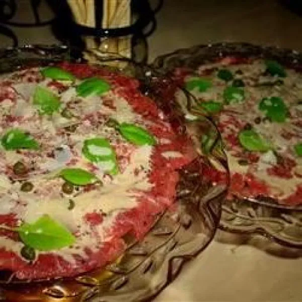 receta Carpaccio De Ternera Clásico Del Chef Pintado