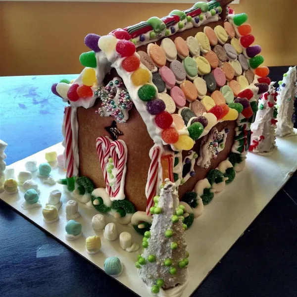 receta Gingerbread House For Kids