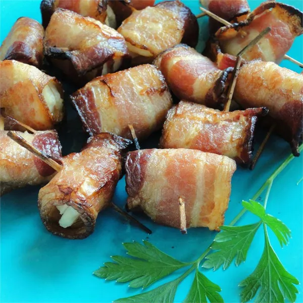 receta Châtaignes avec Lard