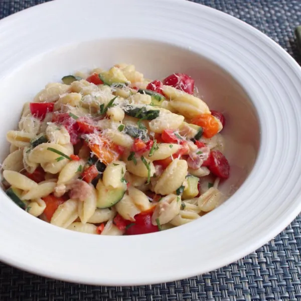 receta Cavatelli De Verduras De Verano Con 
