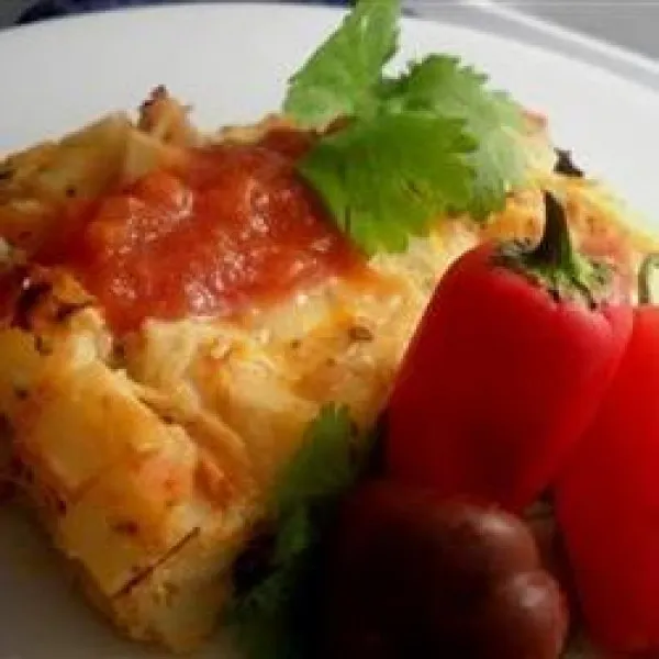 receta Cazuela ConFusion Eggy Cheesy